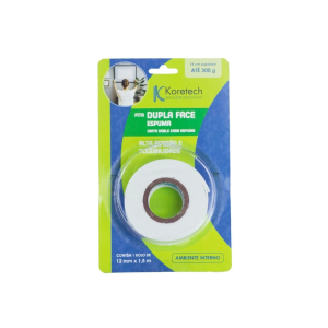 Fita Dupla Face Espuma Koretech 300g