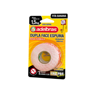 Fita Dupla Face Espuma Adelbras 1,50kg