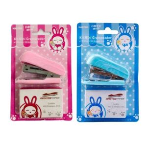 Kit Mini Grampeador de Papel Master Paper