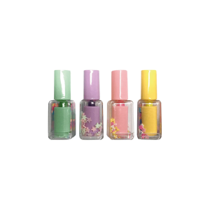 Marca Texto 4 Cores Kit Esmalte Pastel
