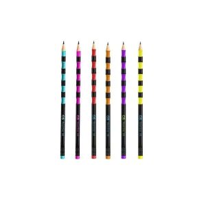 Lápis Grafite HB com Borracha Cis Wave Grip