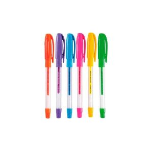 Caneta Esferográfica em Gel Jocar Office Neon