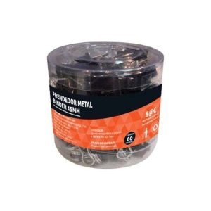 Prendedor Metal Binder 15mm