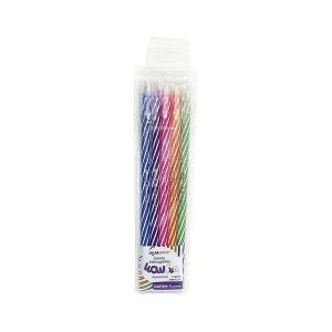Caneta Esferográfica Jocar Office WOW Fun 5 Cores