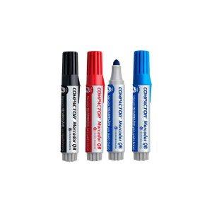 Marcador Para Quadro Branco Compactor Recarregável