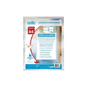 Quadro de Avisos Rígido A4