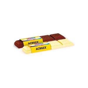 Borracha Acrilex Chocolate