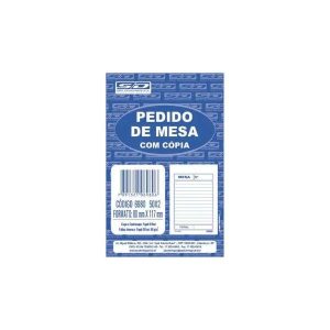 Pedido de Mesa Com Cópia