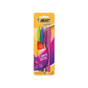 Caneta Esferográfica Bic Cristal 4 Cores