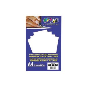 Papel Opaline 180g/m² Branco Off Paper