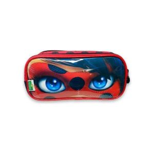 Estojo Duplo Miraculous Lady Bug