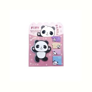 Kit Notas Adesivas Meu Pandinha Rosa