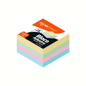 Bloco Adesivo Jocar Office Cor Pastel
