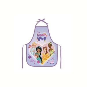 Avental Infantil em PVC Princesas
