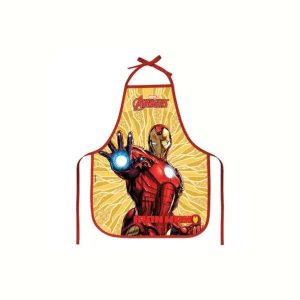 Avental Infantil em PVC Iron Man