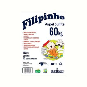Bloco de Desenho Filipinho 60kg 180g/m²