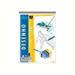 Bloco de Desenho A3 Tilibra 150g/m²