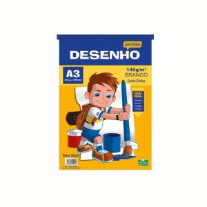 Bloco de Desenho A3 Jandaia 140g/m²