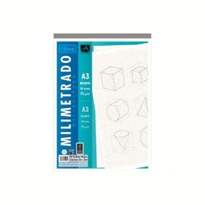 Bloco Milimetrado A3 75g/m²
