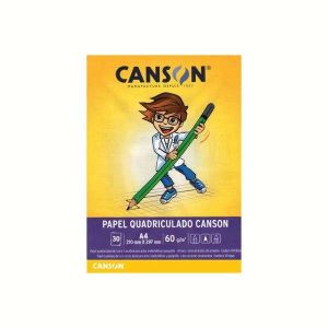 Bloco Quadriculado Canson A4 60g/m²