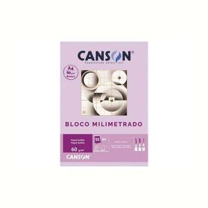 Bloco Milimetrado A4 60g/m²
