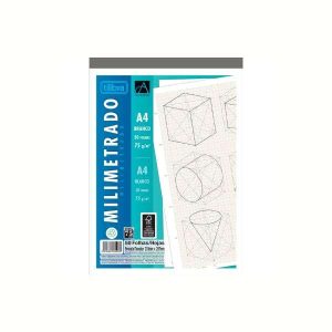 Bloco Milimetrado A4 75g/m²