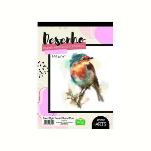 Bloco de Pintura 200g/m² Jandaia Arts