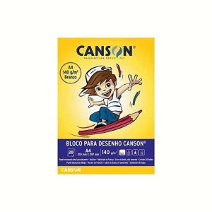 Bloco de Desenho Canson 140g/m²