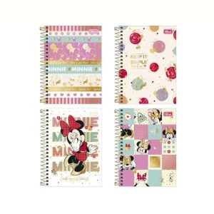 Caderno 1/8 Tilibra Minnie Mouse 80 Folhas