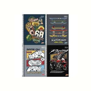 Caderno 1/4 Tilibra 200 Folhas