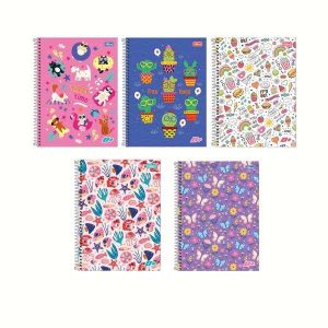 Caderno 1/4 Tilibra 200 Folhas