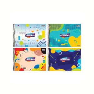 Caderno de Desenho Nova Caderno 96 Fls