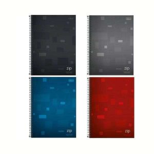 Caderno Quadriculado 7x7 Tilibra Zip 80 Folhas