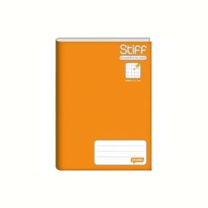 Caderno Quadriculado 1x1 Jandaia Stiff 96 Folhas