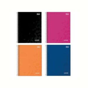 Caderno Quadriculado 7x7mm Lunix 80 Folhas