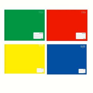 Caderno Pauta Verde Foroni 96 Folhas