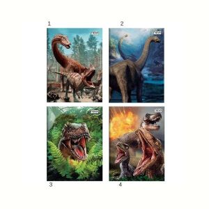 Caderno Brochura Dinos Zoo 96 fls