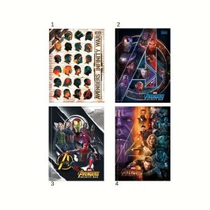Caderno Espiral Tilibra Avengers 80 Folhas