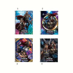 Caderno Espiral Tilibra Thor 80 Folhas