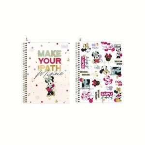 Caderno Colegial Tilibra Minnie Mouse 80 Folhas