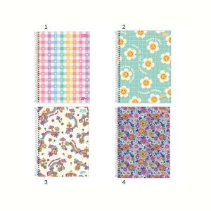 Caderno Colegial Tilibra D+ 160 Folhas