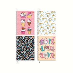Caderno Colegial Tilibra Spice 160 Folhas