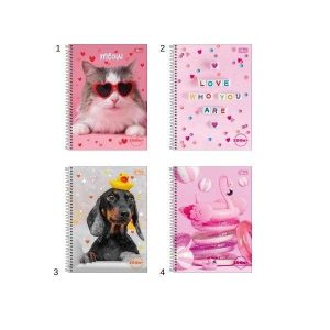Caderno Espiral Tilibra Zoom+ 96 Folhas