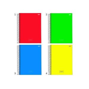 Caderno Espiral Jandaia Stomp 96 Folhas