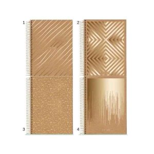 Caderno Colegial Kraft Gold 80 Folhas