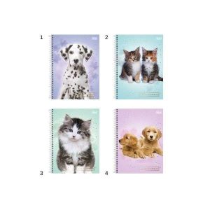 Caderno Espiral Tilibra Keith Kimberlin 200 Folhas