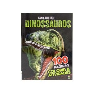 Colorir e Atividades Fantásticos Dinossauros