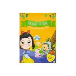 Clássicos c/ Atividades & Adesivos Branca de Neve