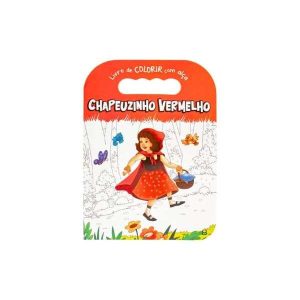 Livro de Colorir c/ Alça Chapeuzinho Vermelho