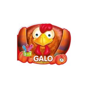 Livro de Colorir e Atividades Descobrindo o Mundo Galo